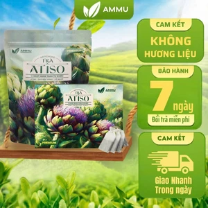 Trà Atiso Túi Lọc Thảo Mộc Nguyên Bản Thanh Mát Giải Khát Lành Tính Mùi Hương nhẹ Nhàng Ammu