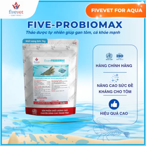 Men Vi Sinh Hỗ Trợ Đường Ruột Tôm Tiêu Hóa Khỏe FIVEVET – FIVE-PROBIOMAX