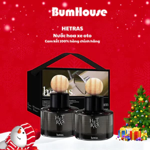 Combo 2 Lọ Tinh Dầu Nước Hoa Cho Ô tô Hetras (77mlx2)