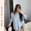 Áo Sơ Mi Tay Dài Cổ Thắt Nơ Dáng Suông - JOLIE
