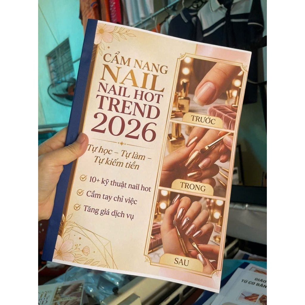 Giáo trình nail từ cơ bản đến nâng cao 2026