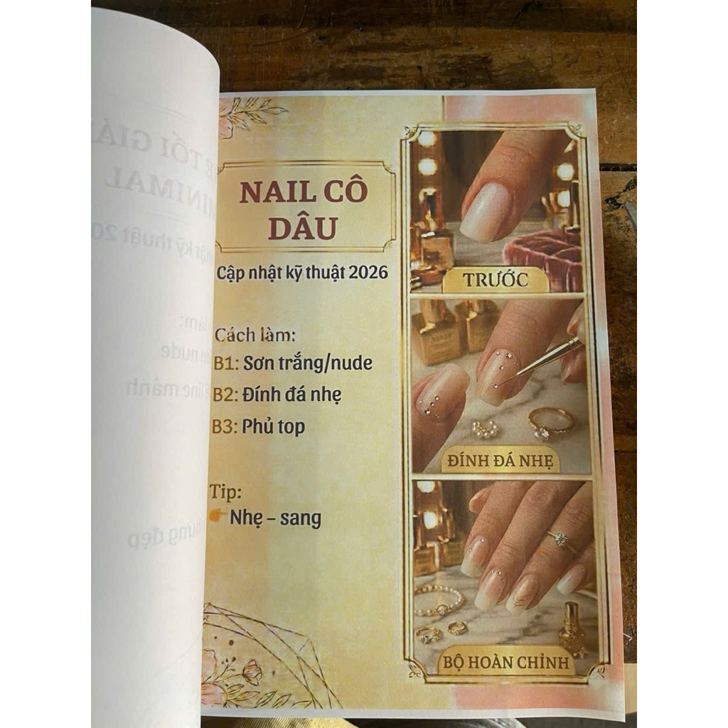 Giáo trình nail từ cơ bản đến nâng cao 2026