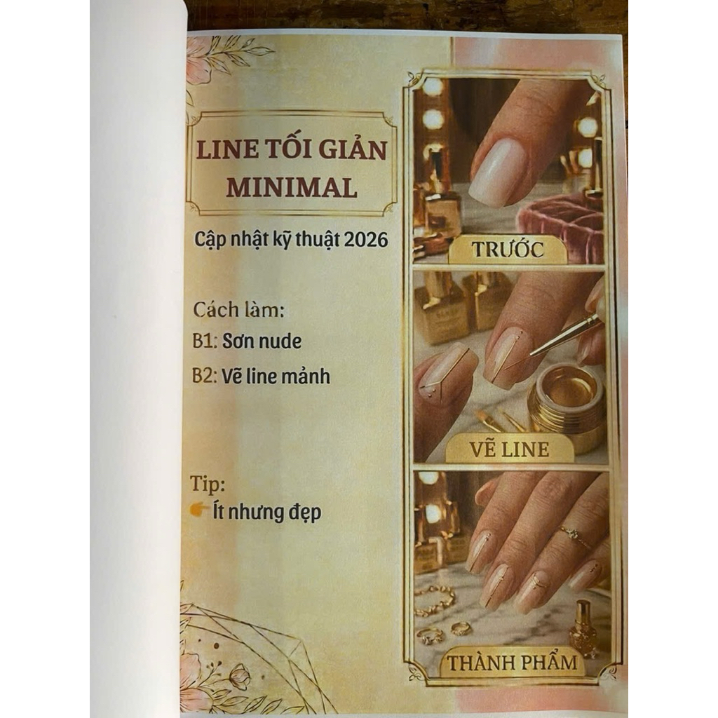 Giáo trình nail từ cơ bản đến nâng cao 2026
