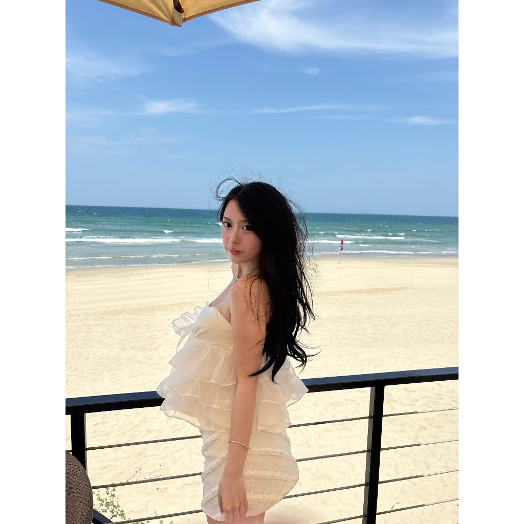Chân Váy Nữ TOHILL SKIRT Chất Thun Nhún Bèo Dễ Thương SECODEE