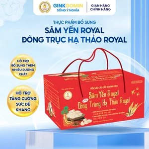 Yến Sào Cao Cấp Sâm Yến ROYAL Đông Trùng Hạ Thảo Hỗ Trợ Bồi Bổ Cơ Thể G34