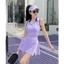 Bộ thể thao nữ, Bộ váy chơi Pickleball Golf Tennis áo váy chất Lulu QC cao cấp