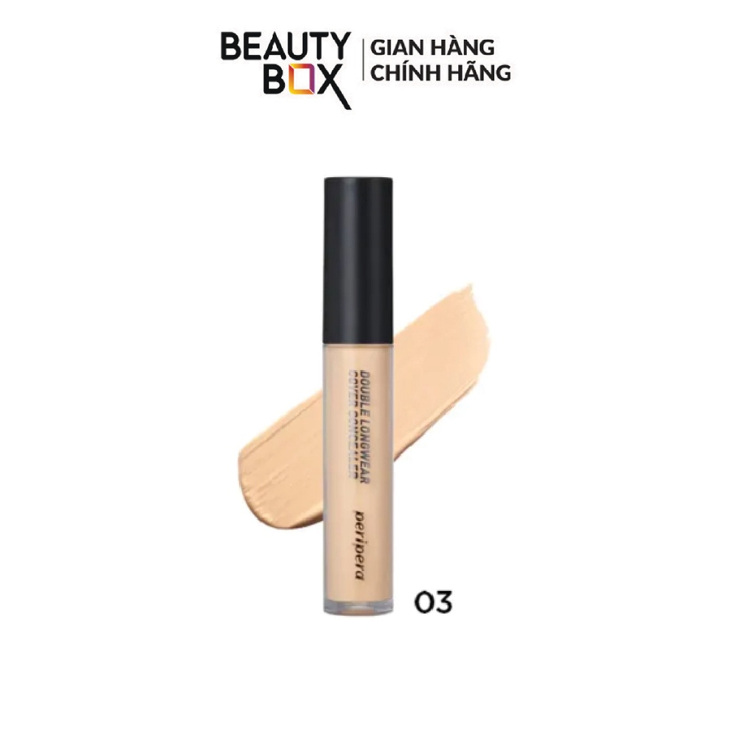 Kem Che Khuyết Điểm Peripera Double Longwear Cover Concealer 5.5g