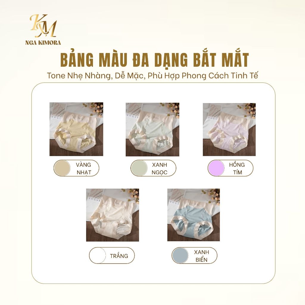 Quần Lót Nữ Cao Cấp Cạp Cao Cotton Firstlove – Ôm Bụng, Nâng Mông Êm Mịn