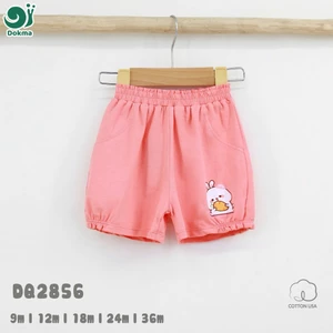 Quần Đùi, Quần Cộc Chất Liệu Cotton Bé Gái Dokma DQ951 DQ2086 DQ2213 DQ2856