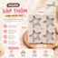 KHUÔN SILICONE LÀM SÁP THƠM HÌNH NGÔI SAO CÓ LÕI