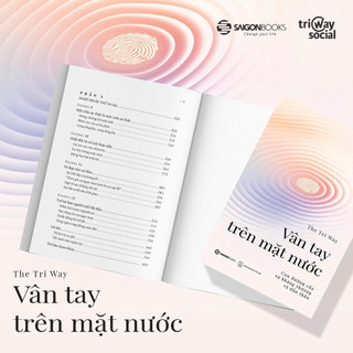 Sách - Combo Vân tay trên mặt nước + Flow - Dòng chảy