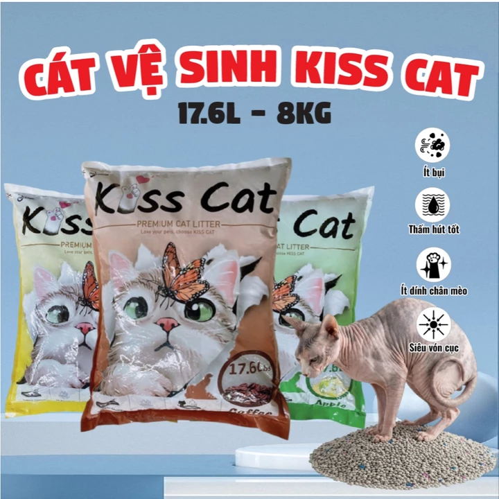 Cát mèo vệ sinh