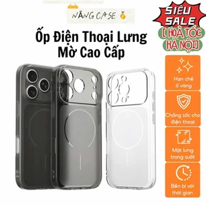 CASE LƯNG NHÁM SILICON MỀM ĐỘ IPHONE 17promax - Nắng Case