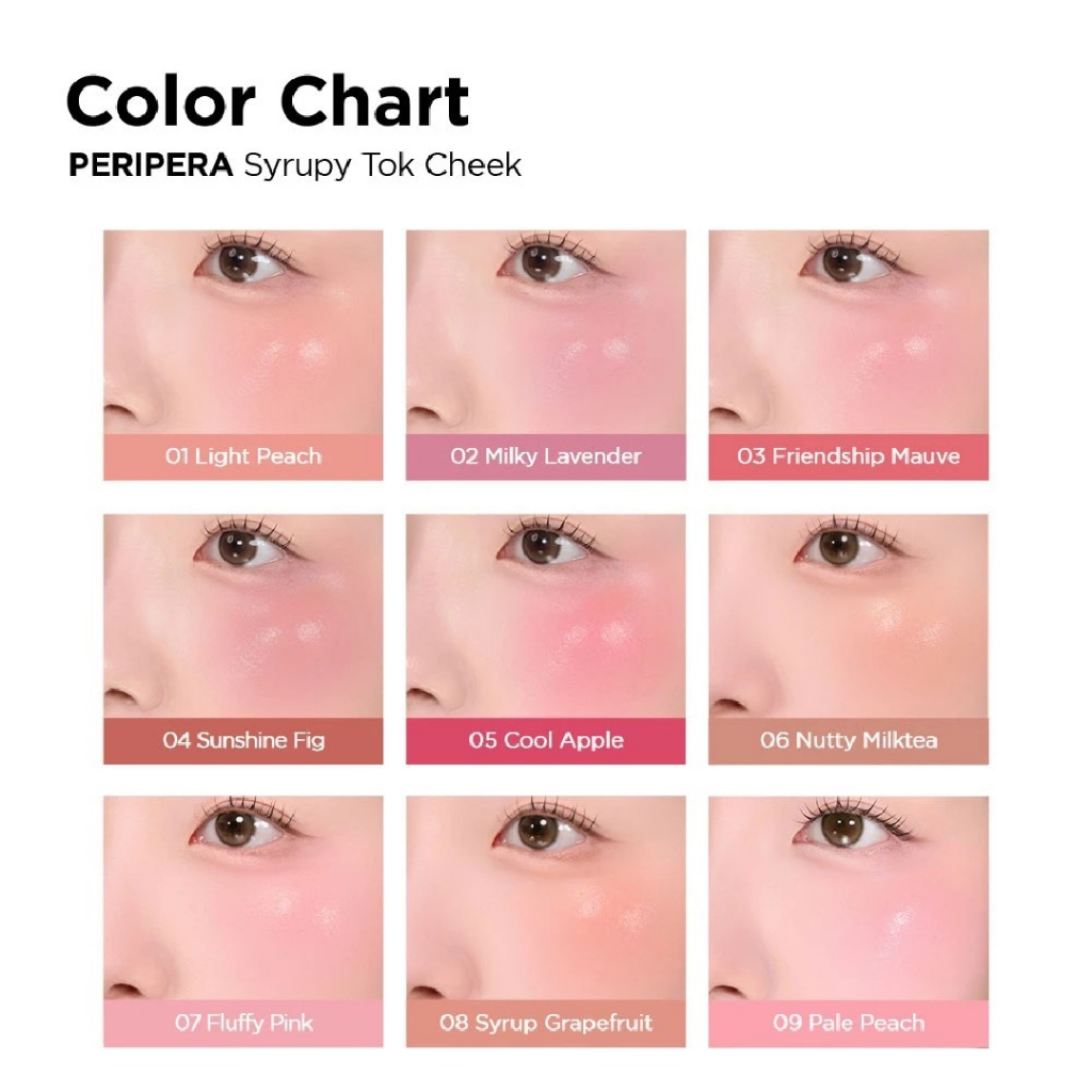[Săn Sale] Má Hồng Dạng Kem Peripera Syrupy Tok Cheek 9g