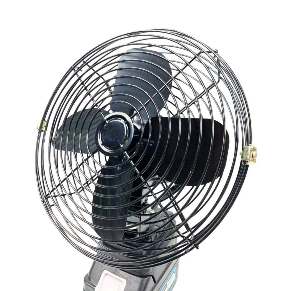 Quạt Tích Điện Lồng Sắt Makita, Đế Pin 21V - 2 Mức Gió, Sử Dụng 12-18 Tiếng, Kích Thước 8 Inch 2026
