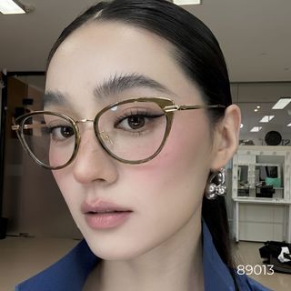 Gọng Kính N’ROSA 89013 – Dáng Mắt Mèo Phối Kim Loại Sang Chảnh, Form Tôn Dáng Mặt Nữ Tính