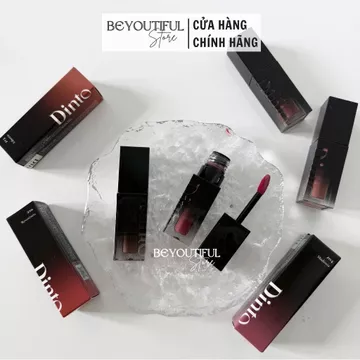 Son Tint Bóng Lì DINTO Blur Glowy Lip Tint Thuần Chay Lâu Trôi Cho Môi Căng Mọng 3,5g