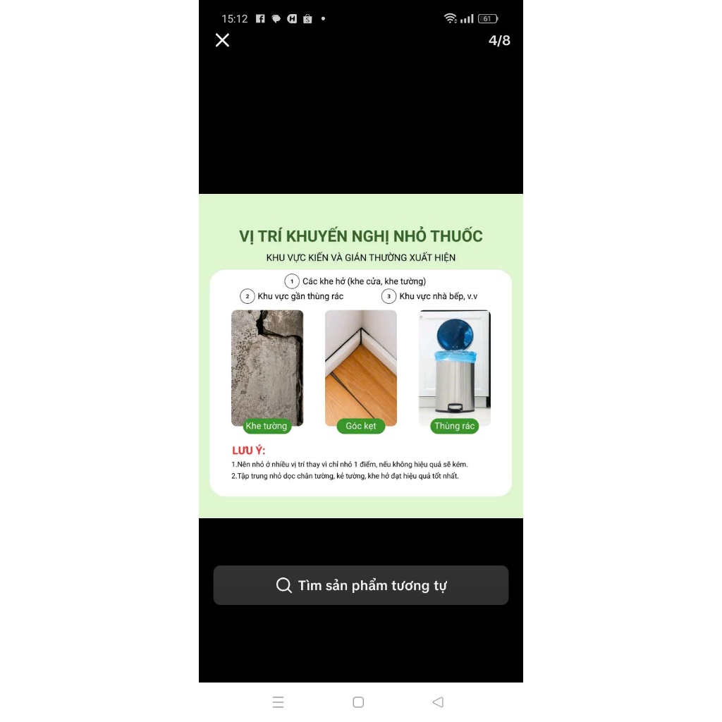 Combo 30 Lọ Thuốc Diệt Kiến Gián Sinh Học An Toàn Hiệu Quả Thân Thiện Với Môi Trường