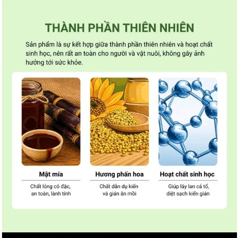 Thuốc Diệt Kiến Gián Sinh Học, Diệt Tận Gốc Hiệu Quả An Toàn Thân Thiện Với Môi Trường