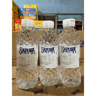 Thùng 24 chai Nước uống Sapuwa 330ml chai nhỏ gọn tiện lợi