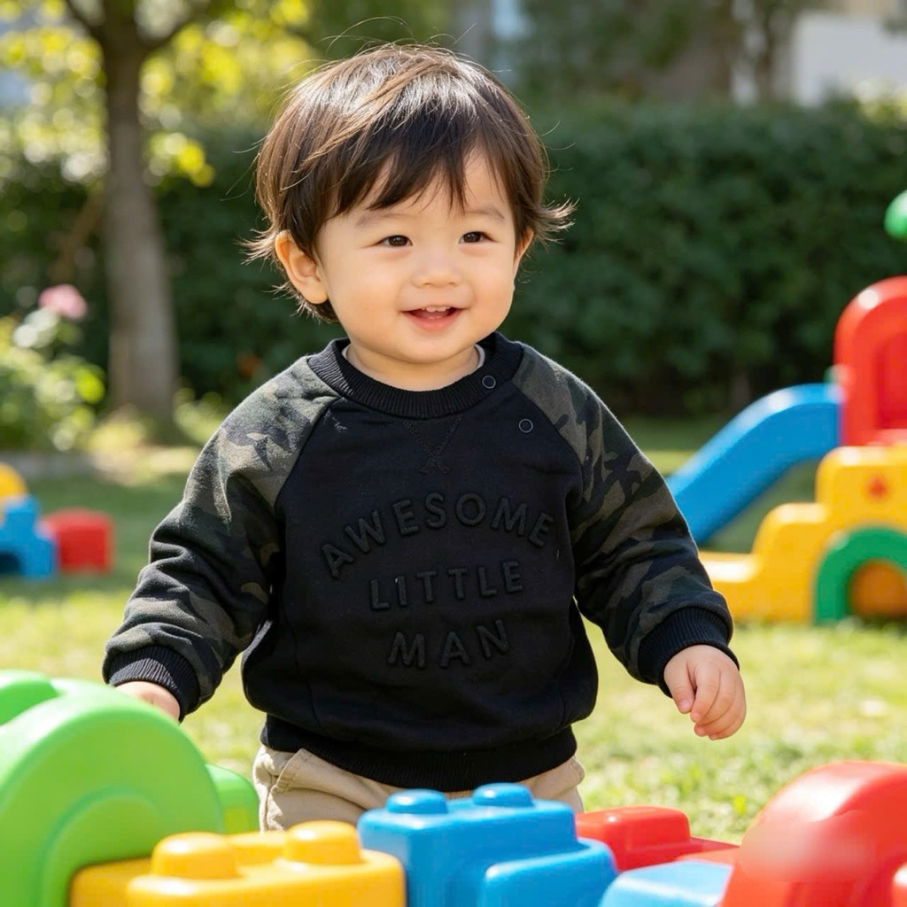 Áo dài tay nỉ bông, nỉ da cá hoodie bé trai 3m-3y (3-13kg) TQ015 L053 L020 L018 L011 L021