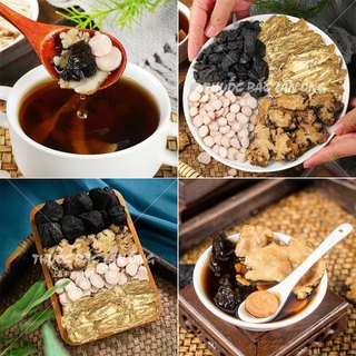 Combo 15 set tứ vật thang mix sẵn, set 4 vị gồm: Đương quy, bạch thược, xuyên khung, thục địa - Lãn ông