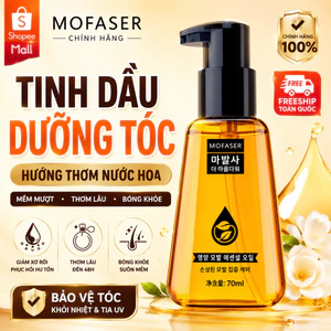 Tinh Dầu Dưỡng Tóc Mofaser 70ml | Phục Hồi Tóc Hư Tổn, Giảm Gãy Rụng, Dưỡng Tóc Mềm Mượt Bóng Khỏe
