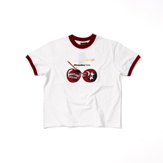 Áo thun MMESTLINE "CHERRY" form Boxy vải Premium Cotton