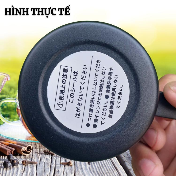 Cốc cafe chuyên nghiệp có coi hàng nhập bãi Japan chưa sử dụng dung tích 350ml lòng cốc Inox 304