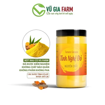 Combo Tinh Bột Nghệ + Tinh Nghệ Đỏ - Nguyên Chất Vũ Gia (100g/hũ) - Đắp mặt nạ dưỡng da