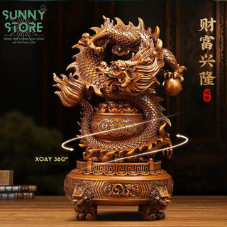 Tượng rồng, Con rồng, Tuổi thìn, 12 con giáp, Linh vật, Tượng phong thủy, Decor Trang trí nhà cửa, Quà tặng ý nghĩa