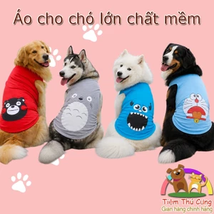 Áo Thú Cưng Cho Chó Lớn Chất Mềm Thoáng Mát Nhiều Size Đại