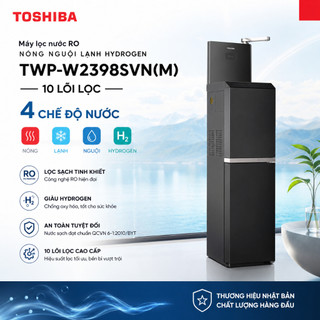 Máy lọc nước RO nóng nguội lạnh Hydrogen Toshiba TWP-W2398SVN(M) 10 lõi