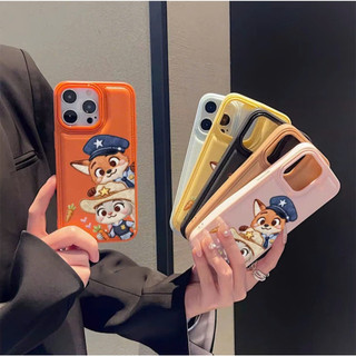 Ốp Lưng iPhone Da Mềm Viền Chỉ Cáo Thỏ Chống Sốc, Cao Cấp, Bảo Vệ Camera - iP X/XS/11/12/13/14/15/16/17/Plus/Pro/Max