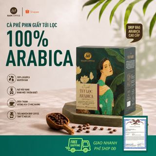 Cà Phê Pha Phin Túi Lọc Arabica Hancoffee Vị Đắng Êm Chua Nhẹ, Hậu Vị Ngọt Kéo Dài