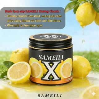 Nước hoa sáp ô tô SAMEILI cao cấp hương thơm tự nhiên, khử mùi hôi xe ô tô mang đến cảm giác dễ chịu