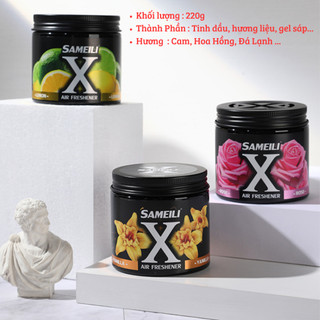 Nước hoa sáp ô tô SAMEILI cao cấp hương thơm tự nhiên, khử mùi hôi xe ô tô mang đến cảm giác dễ chịu