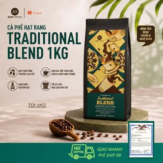 Cà phê rang xay Traditional Blend dạng bột