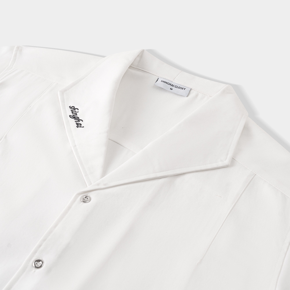 Áo Sơ Mi Nam Thiết Kế ENOS Cổ Vest Signature, Form Relax Cao Cấp, Chất Liệu Linen Premium Mềm Mát, Sang Trọng – SHINGHAI