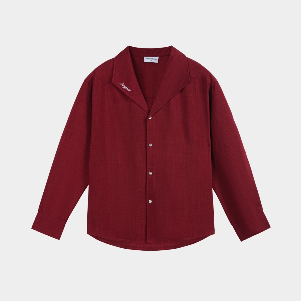 Áo Sơ Mi Nam Thiết Kế ENOS Cổ Vest Signature, Form Relax Cao Cấp, Chất Liệu Linen Premium Mềm Mát, Sang Trọng – SHINGHAI