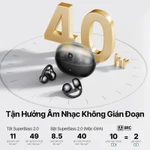 ✨PHIÊN BẢN "BÁN TRONG SUỐT"✨ Tai Nghe Open-Ear Baseus MC2 Air Thiết Kế Sang Trọng Siêu Nhẹ Êm Ái Tựa Mây — ảnh 6