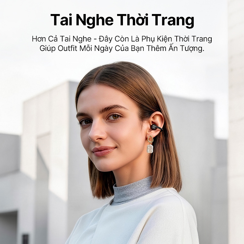 ✨HÀNG HOT 2026✨ Tai Nghe Open-Ear Baseus MC2 Air Thiết Kế Sang Trọng Siêu Nhẹ Êm Ái Tựa Mây
