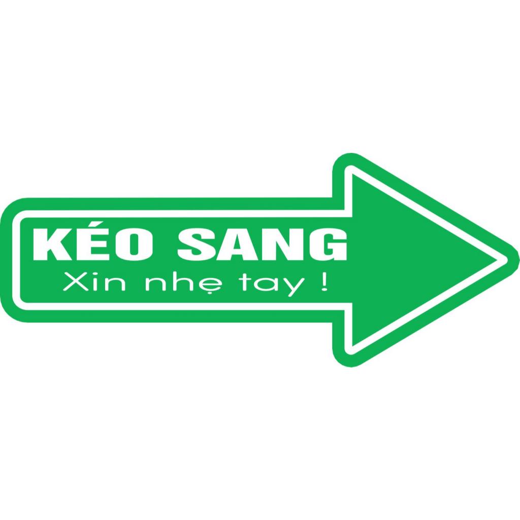 Decal Mũi Tên Kéo Sang Dán Cửa Kính