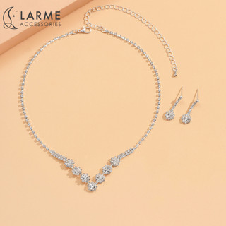 Bộ trang sức dự tiệc, cô dâu chụp ảnh cưới sang trọng Larme accessories -BTS016