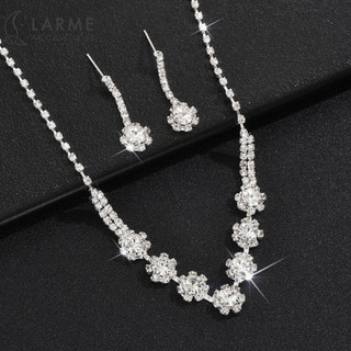 Bộ trang sức dự tiệc, cô dâu chụp ảnh cưới sang trọng Larme accessories -BTS016