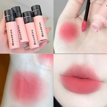 Son Kem Bùn V07 Hồng Ổi , Son Kem Bùn Nhung Mờ, Vỏ Hồng Đen Velvet Lip Mud Mịn Môi 3g