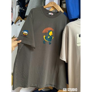 PHẠM THÙY SHOP: ÁO PHÔNG IN HÌNH CHÚ VỊT CẦM Ô ĐI MƯA