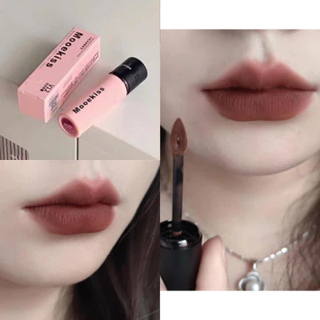 Son Kem Bùn V05 Nâu Chocolate Cá Tính, Son Kem Bùn Velvet Lip Mud 3G