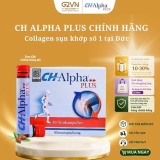 Collagen sụn khớp CH Alpha PLUS hỗ trợ bôi trơn cung cấp dinh dưỡng cho khớp hàng đầu Đức dạng nước