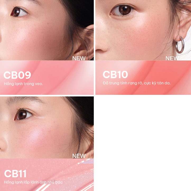 [LIVE] Má Hồng Cushion INTO YOU Lì Mịn Nhẹ Thoáng Khí Giữ Lớp Trang Điểm Lâu Trôi Bền Màu 3.2g